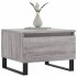Mesas de centro 2 uds madera ingeniería gris Sonoma 50x46x35