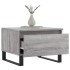 Mesas de centro 2 uds madera ingeniería gris Sonoma 50x46x35
