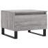 Mesas de centro 2 uds madera ingeniería gris Sonoma 50x46x35