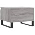 Mesas de centro 2 uds madera ingeniería gris Sonoma 50x46x35
