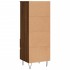 Aparador alto madera contrachapada roble marrón 40x36x110