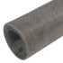 Malla mosquitera de acero inoxidable plateada 100x1000