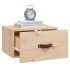 Mesita de noche de pared 2 uds 40x29,5x22