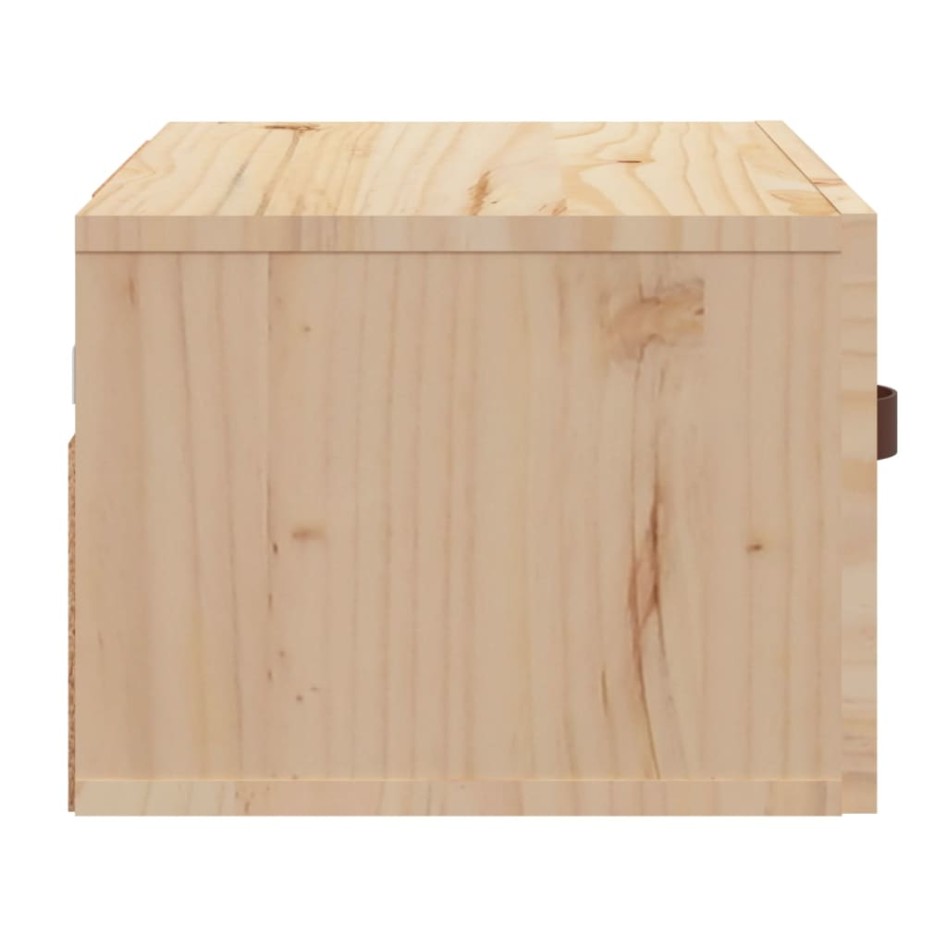 Mesita de noche de pared 2 uds 40x29,5x22