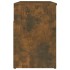 Banco zapatero madera contrachapada roble ahumado 105x30x45