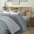 Mueble cabecero color roble Sonoma 220x19x103,5