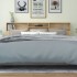 Mueble cabecero color roble Sonoma 220x19x103,5