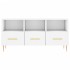 Mueble de TV madera de ingeniería blanco 102x36x50