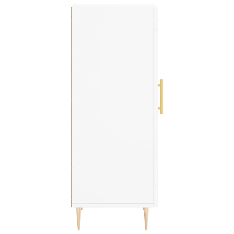 Aparador madera de ingeniería blanco 34,5x34x90