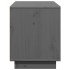 Mueble para TV de madera maciza de pino gris 110,5x35x44