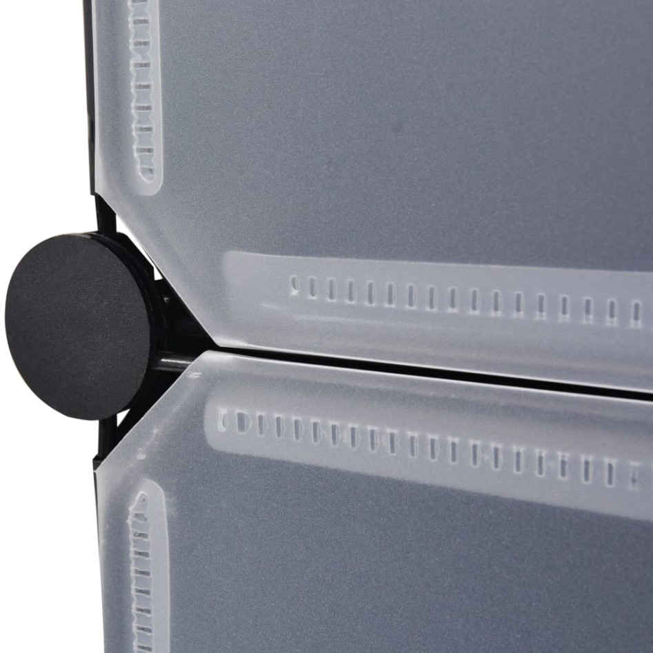 Zapatero apilable con 10 compartimentos