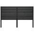 Cabecero de cama madera maciza de pino negro 166x4x100