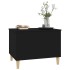 Mesa de centro madera contrachapada negro 60x44,5x45