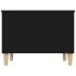 Mesa de centro madera contrachapada negro 60x44,5x45