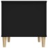 Mesa de centro madera contrachapada negro 60x44,5x45