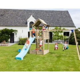 Parque Infantil Pagoda XL + Columpio Doble