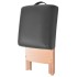 Taburete de masaje plegable 12 cm grosor y 2 cabezales