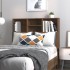 Mueble cabecero marrón roble 100x19x103,5