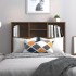 Mueble cabecero marrón roble 100x19x103,5