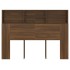 Mueble cabecero color roble marrón 140x19x103,5