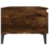 Mesas auxiliares 2 uds contrachapada roble ahumado 50x46x35