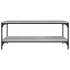 Mesa de centro madera contrachapada gris Sonoma 80x50x40