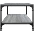 Mesa de centro madera contrachapada gris Sonoma 80x50x40