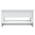 Mesa de centro madera contrachapada blanca 80x50x40