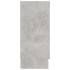 Aparador de madera contrachapada gris hormigón 120x30,5x70