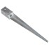 Picas de tierra 6 unidades acero galvanizado plateado 8x8x76