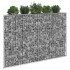 Arriate de gaviones de trapecio acero galvanizado 150x20x100