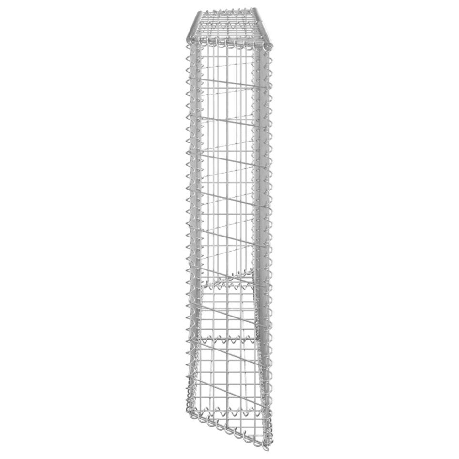 Arriate de gaviones de trapecio acero galvanizado 150x20x100