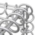 Arriate de gaviones de trapecio acero galvanizado 150x20x100