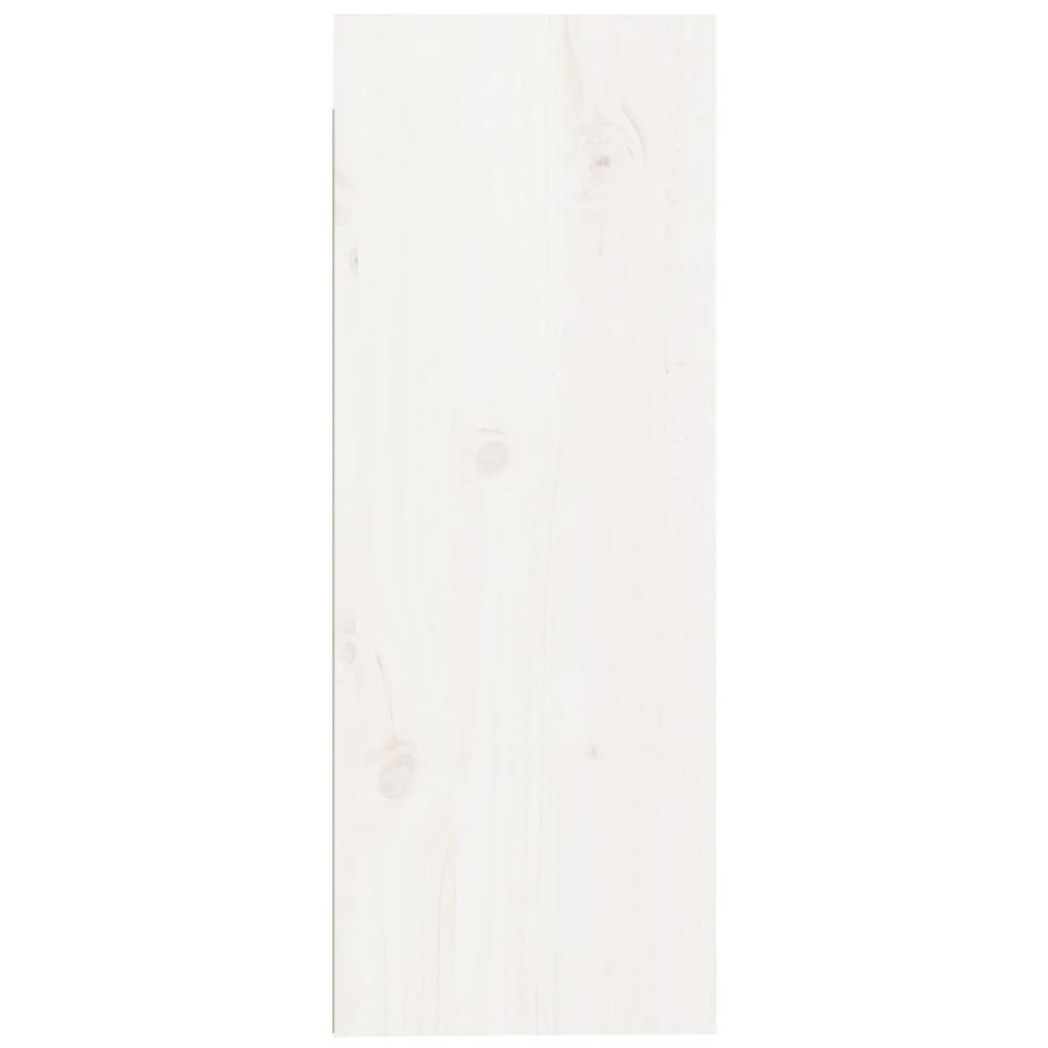 Armario de pared de madera maciza de pino blanco 30x30x80