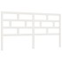 Cabecero de cama madera maciza de pino blanco 186x4x100