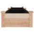 Jardinera arriate con forro madera maciza abeto 240x45x25