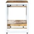 Mueble para TV de madera maciza de mango 90x30x40