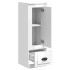 Aparador madera contrachapada blanco brillo 36x35,5x103,5
