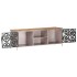 Mueble para TV de madera de mango rugosa 120x30x40