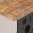 Mueble para TV de madera de mango rugosa 120x30x40