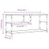 Mueble de TV contrachapada y acero roble ahumado 103x38x46,5