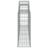 Cesta de gaviones forma arco hierro galvanizado