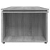 Mesa de centro de madera contrachapada gris Sonoma 150x50x35