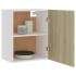 Armarios colgantes 2 uds contrachapada roble Sonoma 50x31x60