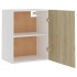Armarios colgantes 2 uds contrachapada roble Sonoma 50x31x60