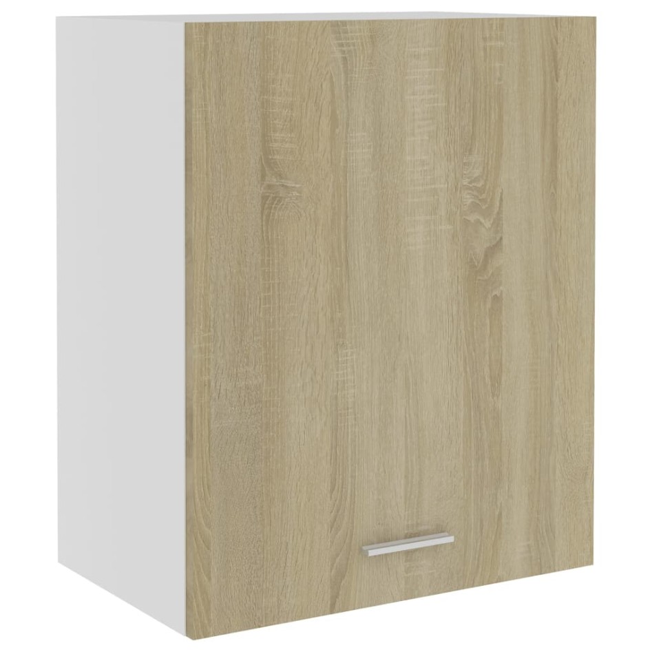 Armarios colgantes 2 uds contrachapada roble Sonoma 50x31x60