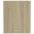 Armarios colgantes 2 uds contrachapada roble Sonoma 50x31x60