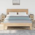 Mesitas de noche 2 uds contrachapada roble Sonoma 39x39x47,5