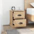Mesitas de noche 2 uds contrachapada roble Sonoma 39x39x47,5