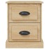 Mesitas de noche 2 uds contrachapada roble Sonoma 39x39x47,5